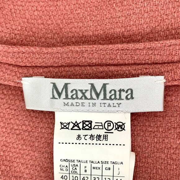 Max Mara Womens Wool & Cashmere Blend Blazer Jacket Size M - Picture 6 of 6